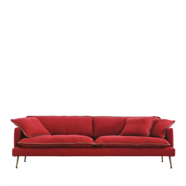 Island Red Sofa